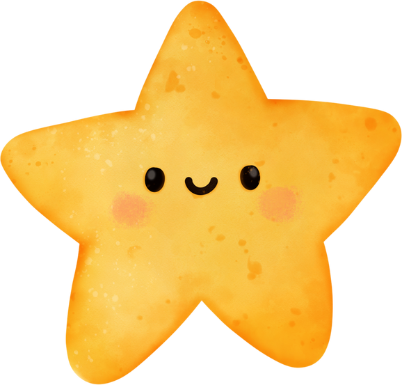 Cute star illustration